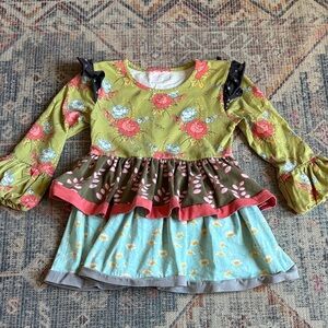 Matilda Jane Green Floral tunic